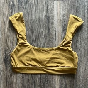 OFFLINE By Aerie Real Me Cap Sleeve Sports Bra